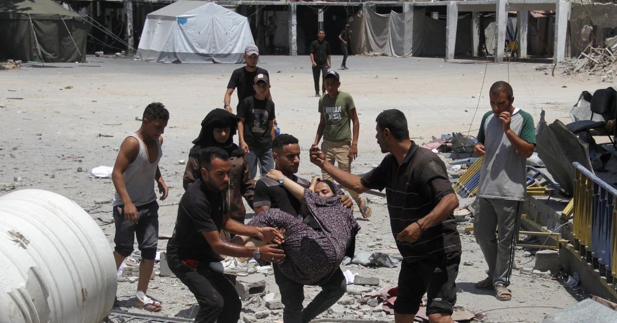 قصف إسرائيلي على مركز مساعدات للأونروا يوقع 8 قتلى في غزة‎