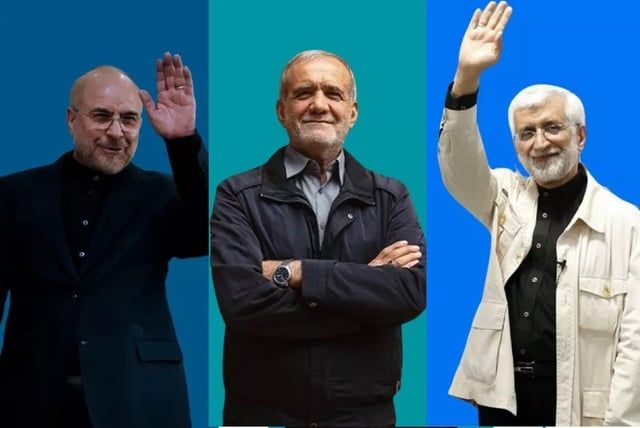 إيران.. بزشكيان يتقدم على قاليباف وجليلي في أحدث استطلاع