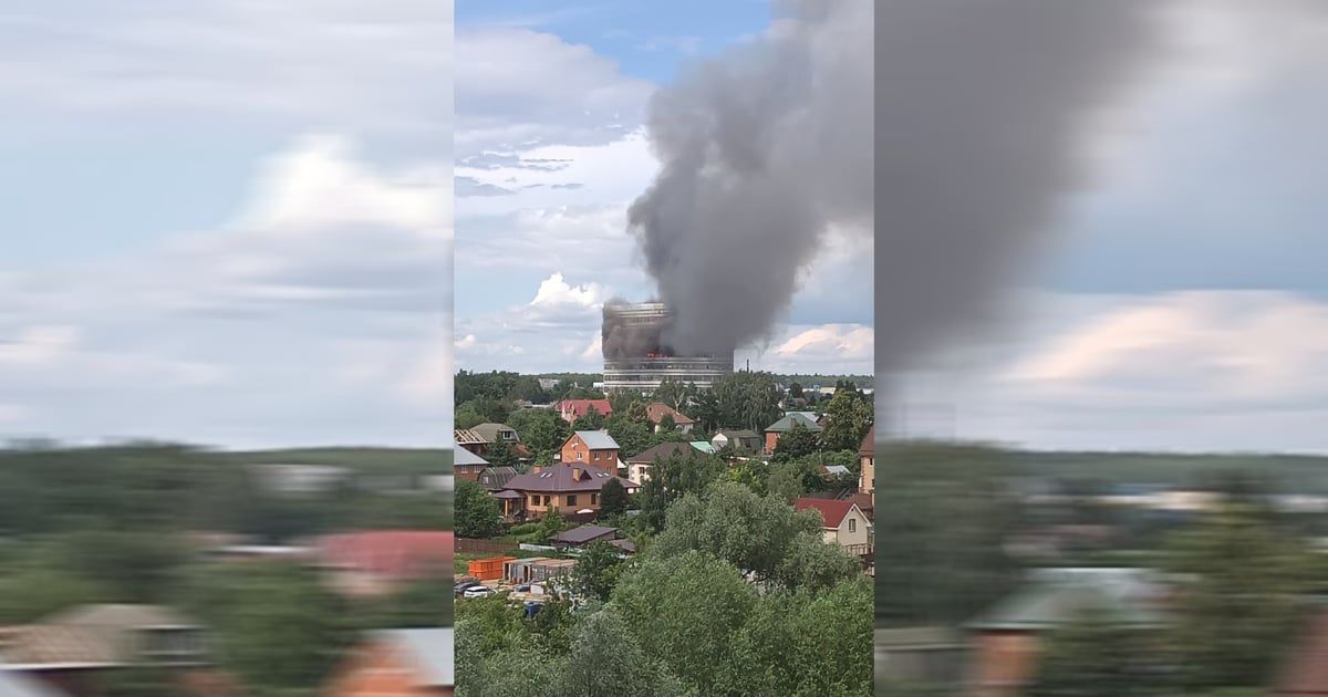 قتلى وجرحى في حريق بمركز أبحاث قرب موسكو (فيديو)