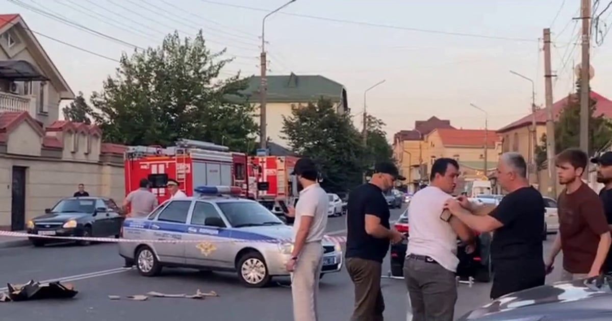 روسيا تعلن انتهاء هجوم داغستان بمقتل المهاجمين (فيديو)