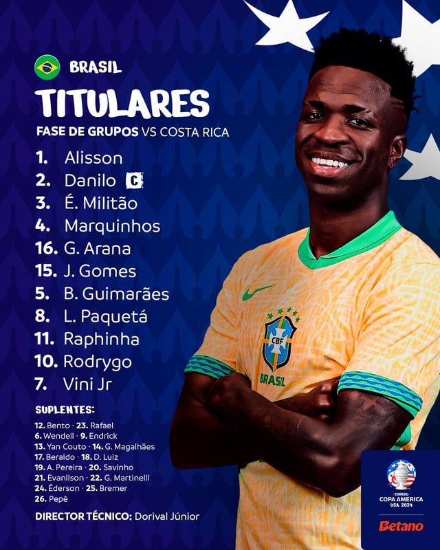 تغطية مباشرة لمباراة البرازيل وكوستاريكا في كوبا أمريكا