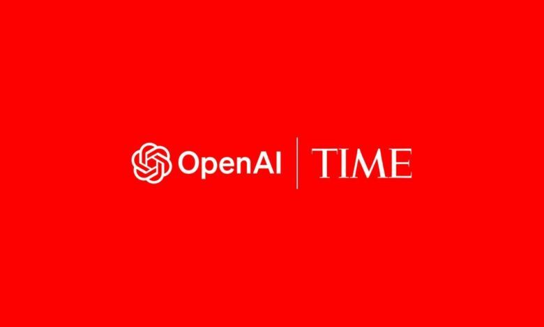 OpenAI تعقد شراكة مع مجلة تايم الأمريكية - موقع الخليج الان