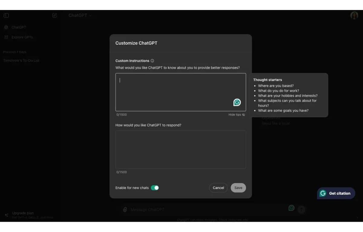 إعدادات يمكنك ضبطها في ChatGPT لتعزيز الإنتاجية - موقع الخليج الان