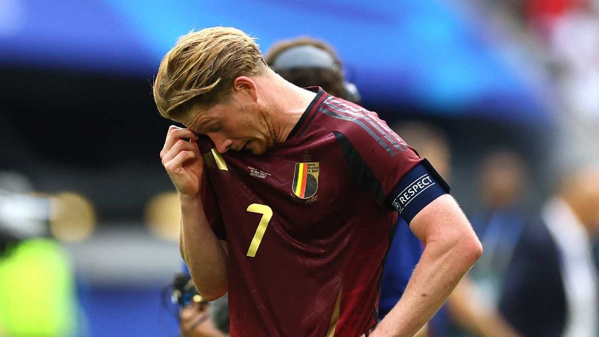 يورو 2024: دي بروين يبكي بعد خروج بلجيكا أمام فرنسا