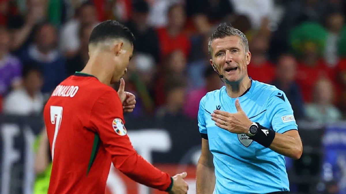 حكم لقاء البرتغال وسلوفينيا يُفسد خدعة رونالدو