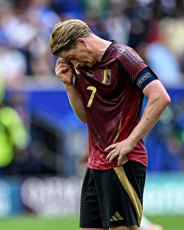 يورو 2024: دي بروين يبكي بعد خروج بلجيكا أمام فرنسا