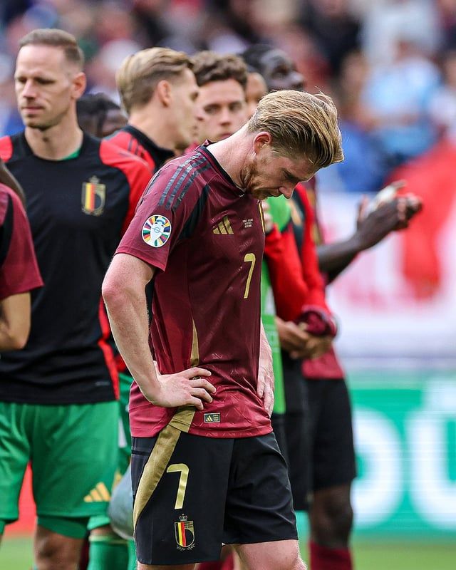 يورو 2024: دي بروين يبكي بعد خروج بلجيكا أمام فرنسا