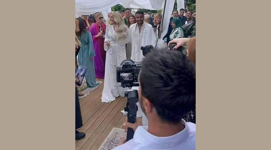 ثالث حفل زفاف لرياض محرز وتايلور وارد