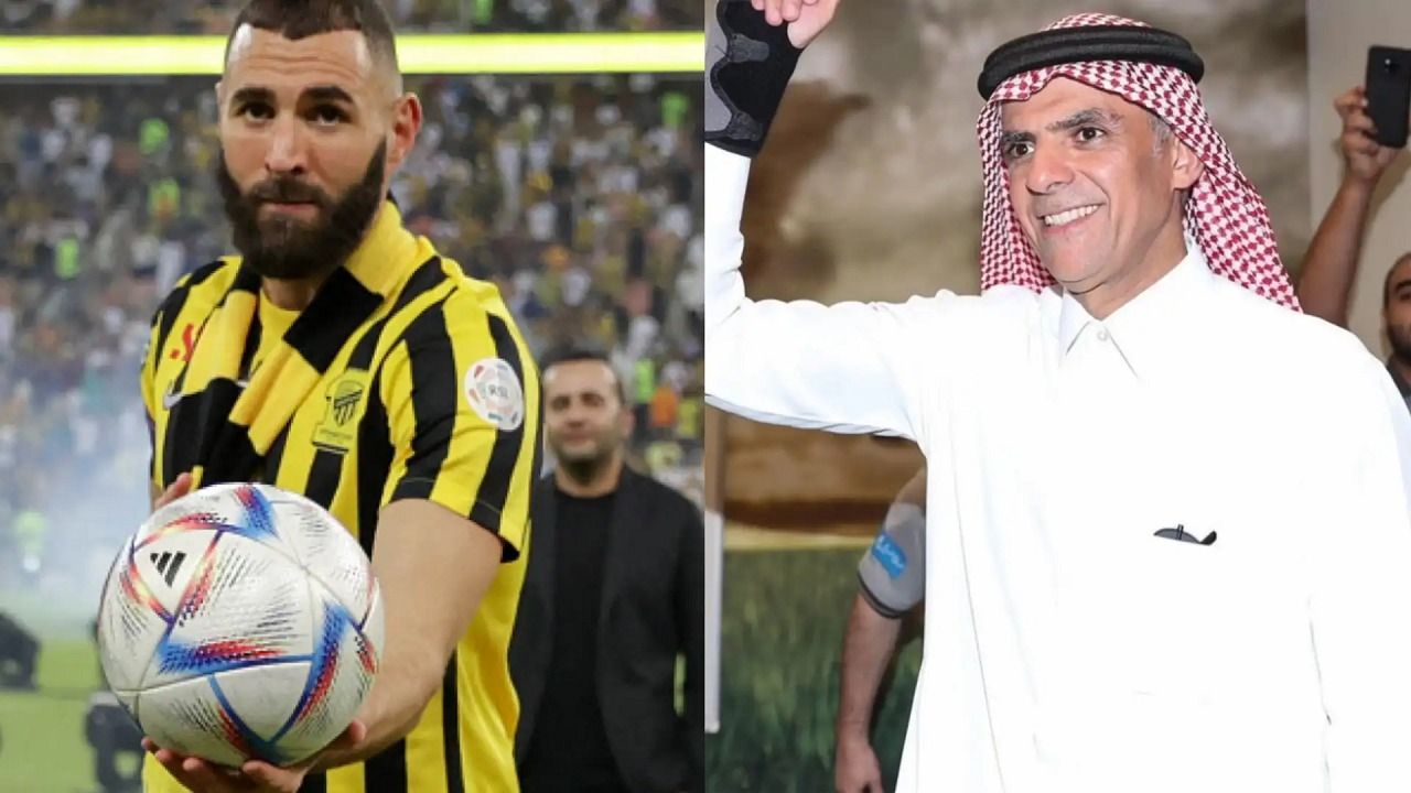 هل بنزيما كان من أسباب استقالة لؤي ناظر من رئاسة الاتحاد؟ - موقع الخليج الان