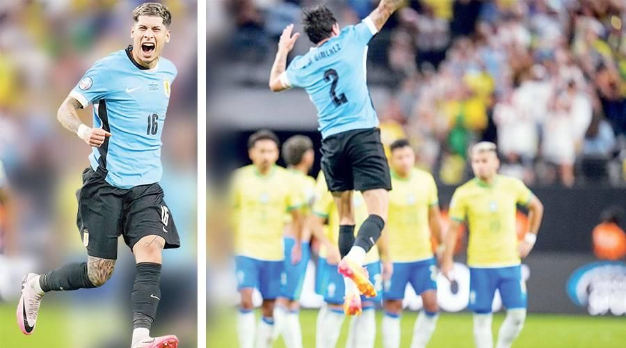 البرازيل تخسر أمام أوروغواي وتودع «كوبا أمريكا»