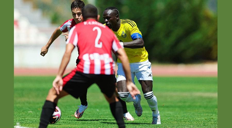 النصر السعودي يتعادل في أولى تجاربه الودية بالبرتغال