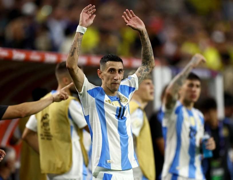 زوجة دي ماريا تكشف سراً عن مشاركته الدولية الأخيرة