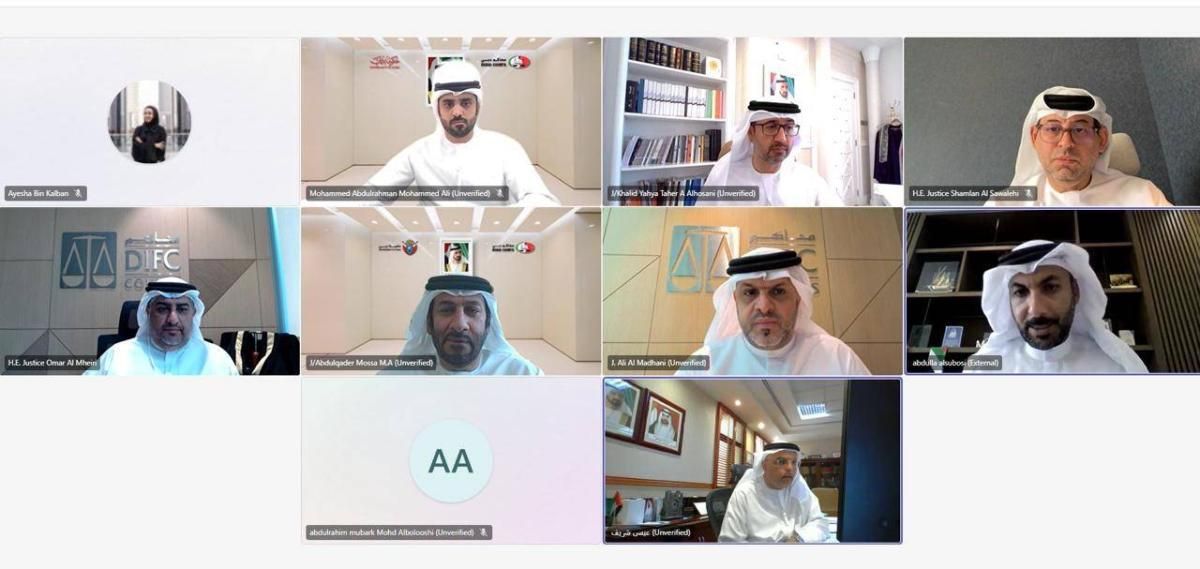 مناقشة تنازع الاختصاص بين محاكم مركز دبي المالي العالمي والجهات القضائية