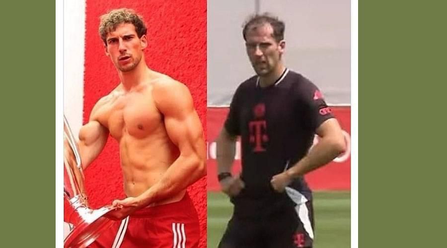 غورتيسكا يظهر بشعر خفيف