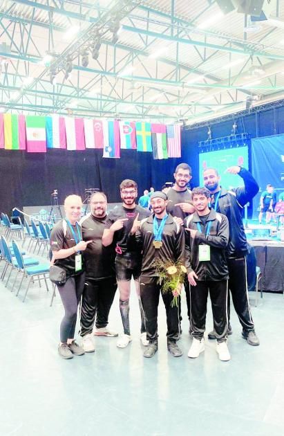 4 ميداليات للإمارات في مونديال القوة البدنية للجامعات