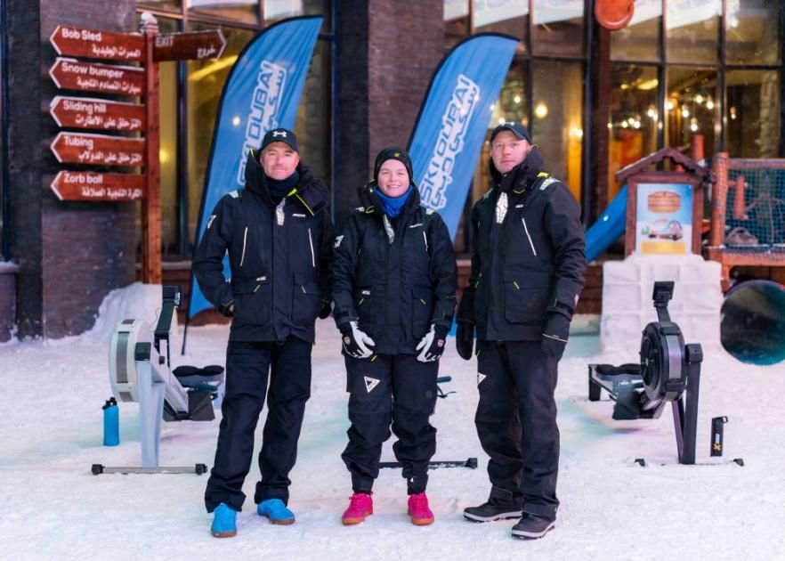 فريق تجديف ينطلق من الإمارات لعبور القطب الشمالي