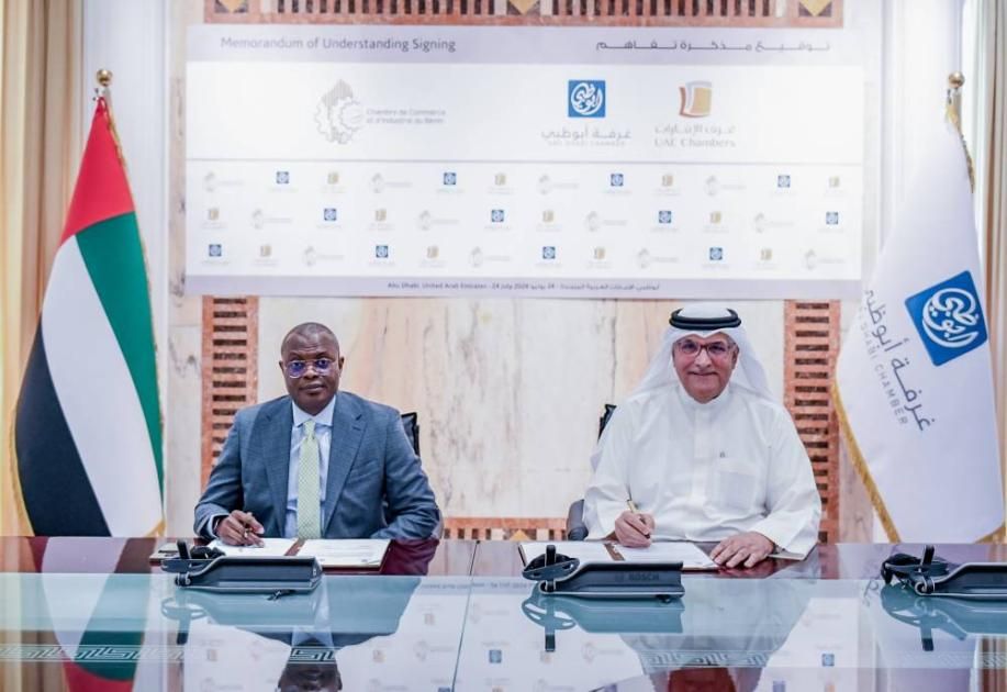 تفاهم بين اتحاد غرف الإمارات و«تجارة بنين»