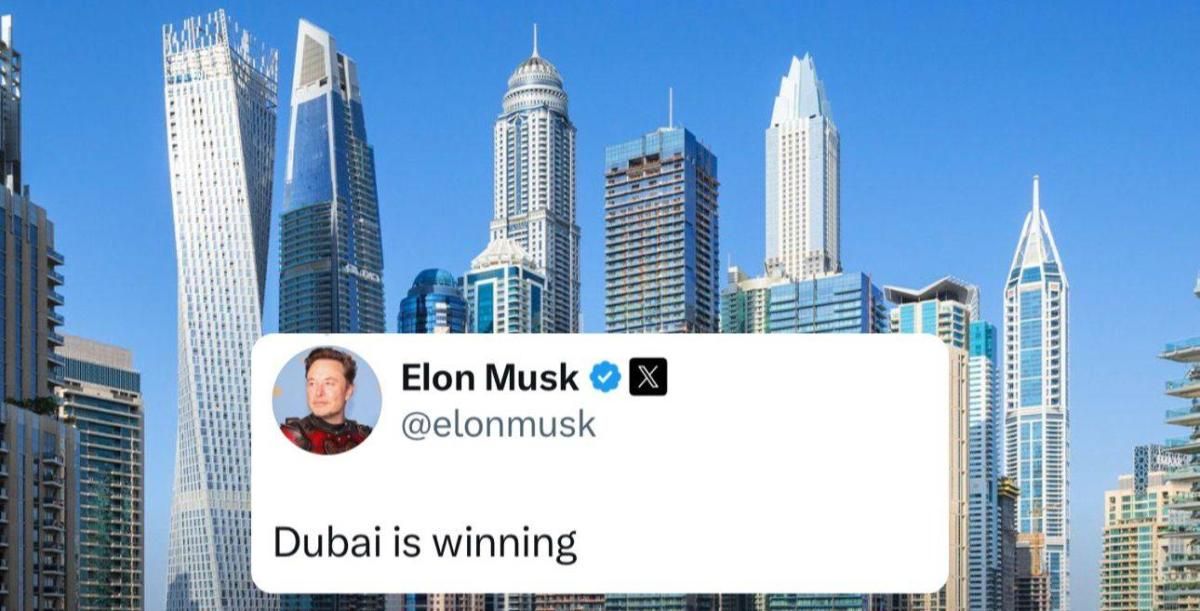 إيلون ماسك: دبي تفوز