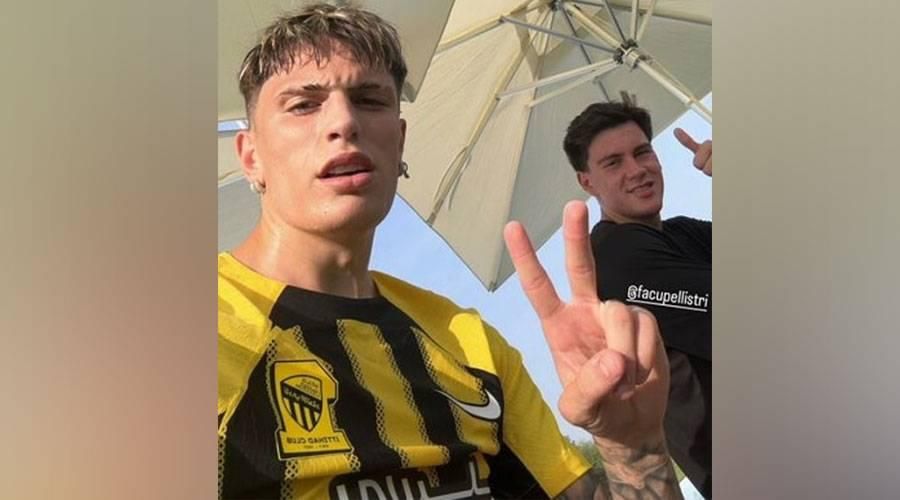 غارناتشو يتدرب في دبي بقميص اتحاد جدة