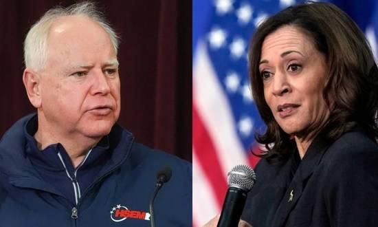 مصادر: كامالا هاريس تختار تيم والز نائباً لها