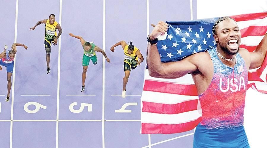 لايلز ينهي أسطورة عدائي جامايكا في 100 متر