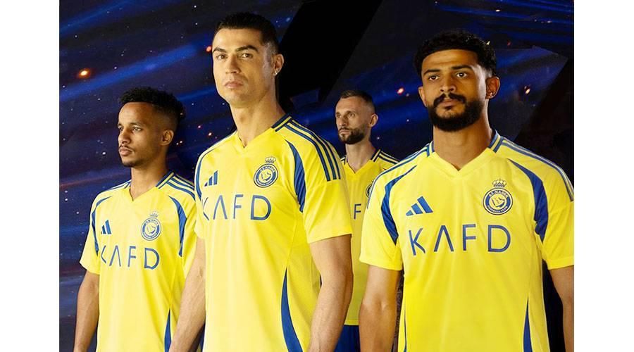 «أديداس» تطلق القميص الأساسي الجديد لنادي النصر السعودي