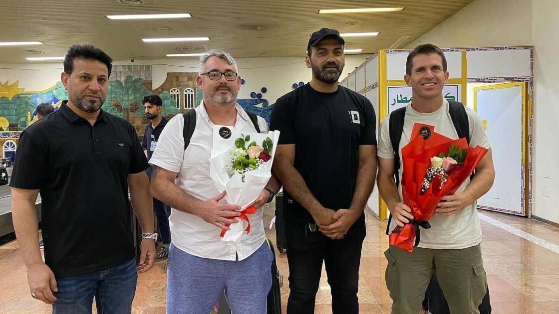 الإسباني بابلو يصل البصرة لتدريب الميناء العراقي