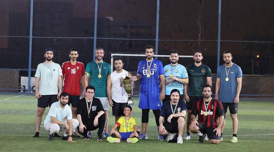 أشغال الشارقة تنظم مباراة كرة قدم لموظفيها
