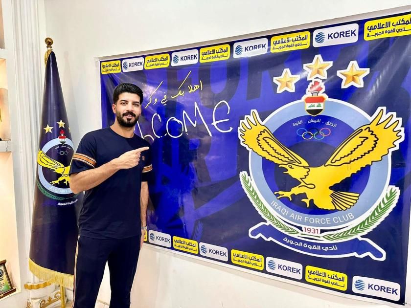 علاء عباس يعود للقوة الجوية ويتعهد بصعود المنصات