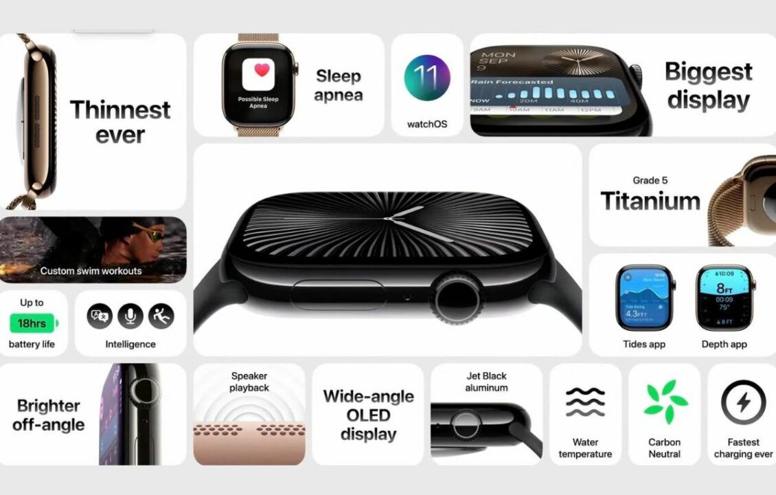 آبل تعلن ساعتها الذكية الجديدة Apple Watch Series 10 - موقع الخليج الان