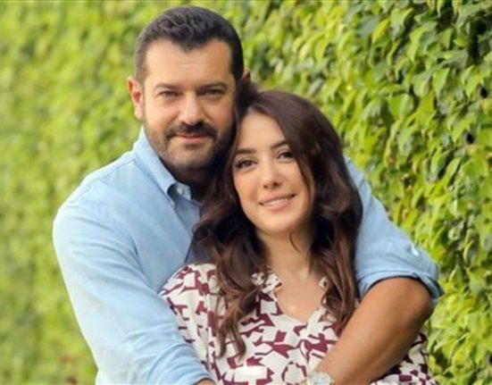 بالصور: لحظة رومانسية تجمع كندا علوش وعمرو يوسف على شاطئ البحر…