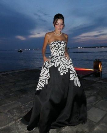 إليكم سعر فستان هاندا أرتشيل من تصميم إيلي صعب