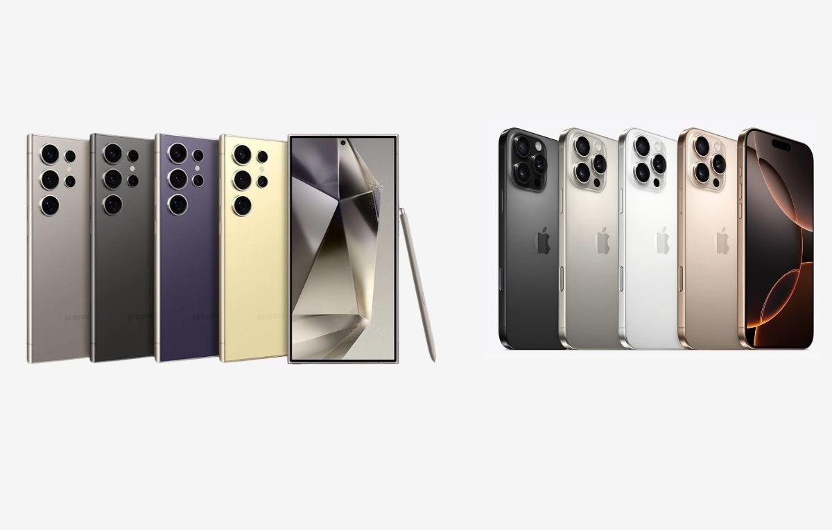 مقارنة بين هاتفي iPhone 16 Pro Max و Galaxy S24 Ultra - موقع الخليج الان