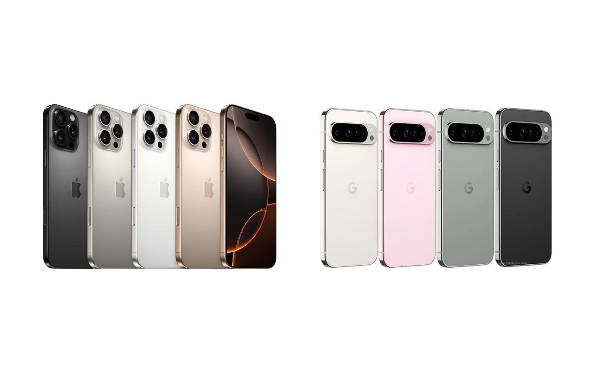 مقارنة بين هاتفي iPhone 16 Pro Max و Google Pixel 9 Pro XL - موقع الخليج الان