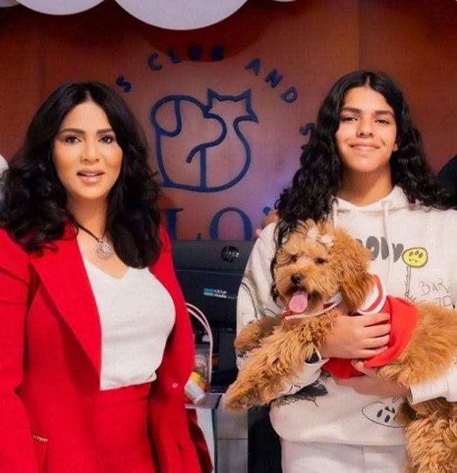 بالصورة: سمراء وجميلة.. نوال الكويتية تحتفل بعيد ميلاد ابنتها الوحيدة شاهدوا كم كبرت