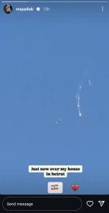 بالفيديو: شاهدوا ما فعلته طائرات العدوّ الإسرائيليّ فوق منزل فنانة لبنانيّة