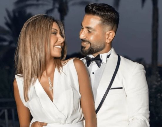 بالصور – الظهور الرسمي الأول لأحمد سعد وعلياء بسيوني بعد عودتهما