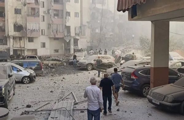لبنان: 70 شهيدا في قصف مبنى في الضاحية الجنوبية وانفجارات الأجهزة - موقع الخليج الان