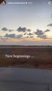 “بدايات جديدة”… نادين نجيم في الطائرة: فهل هاجرت من لبنان؟ (صور)