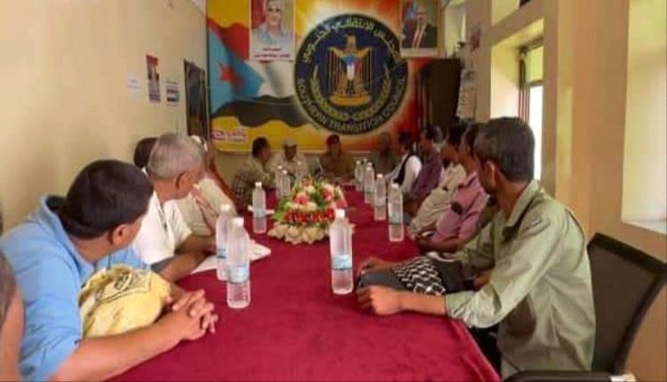 انتقالي الضالع يبحث تعزيز الدور الأمني في المحافظة