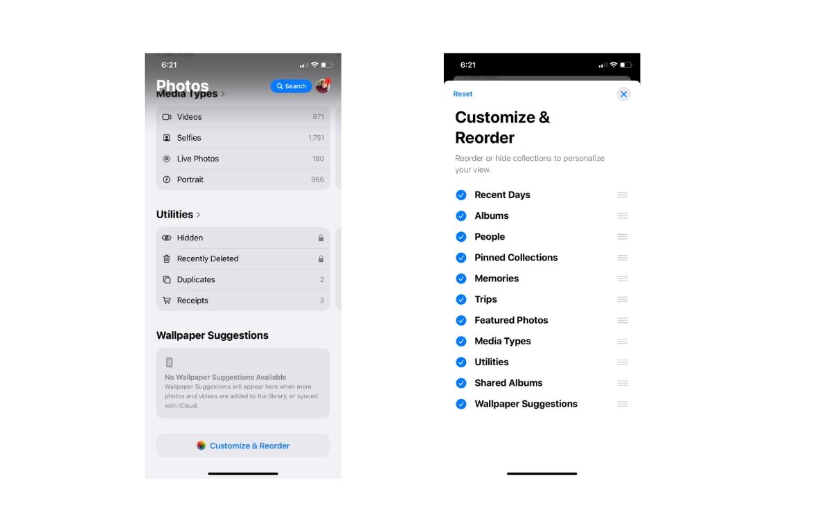كيفية تخصيص تطبيق الصور في نظام iOS 18 - موقع الخليج الان