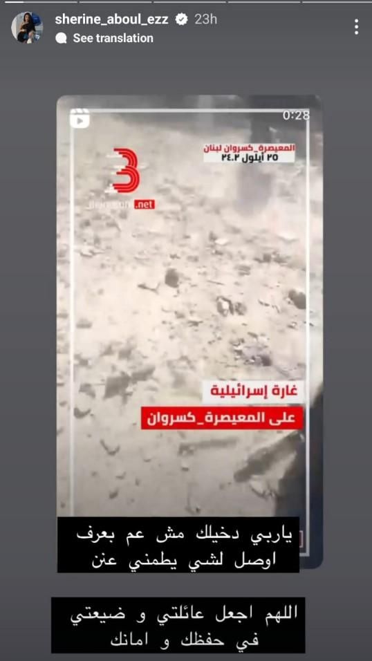 بالصور: فقدت عائلة بأكملها.. استشهاد عدد من أقارب إعلامية شهيرة في غارة المعيصرة وهذا ما قالته