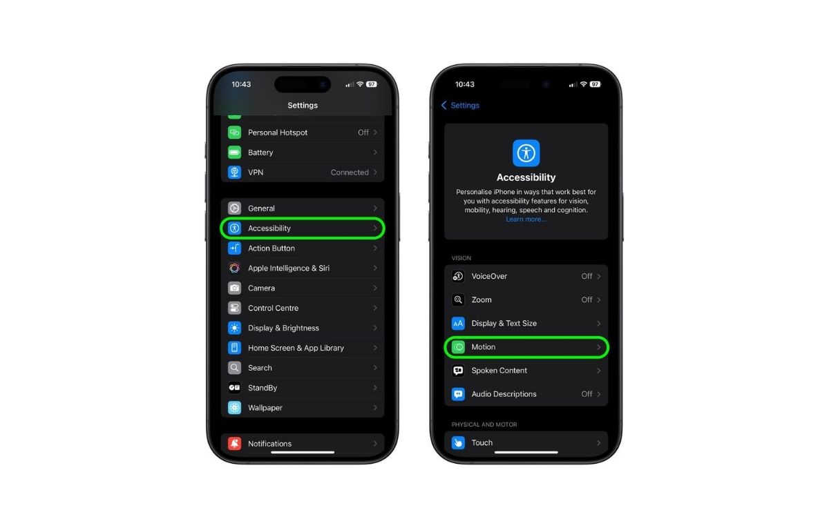 مزية جديدة في iOS 18 تساعدك في تقليل دوار الحركة.. إليك كيفية استخدامها - موقع الخليج الان