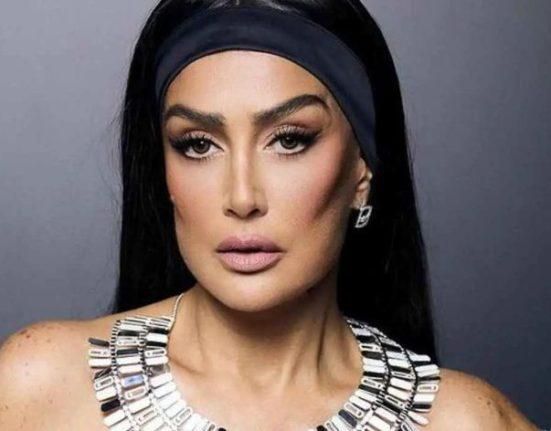 غادة عبد الرازق برفقة جورجينا رودريغيز في عرض أزياء ميسيكا