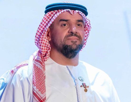 حسين الجسمي يوجه رسالة إلى لبنان.