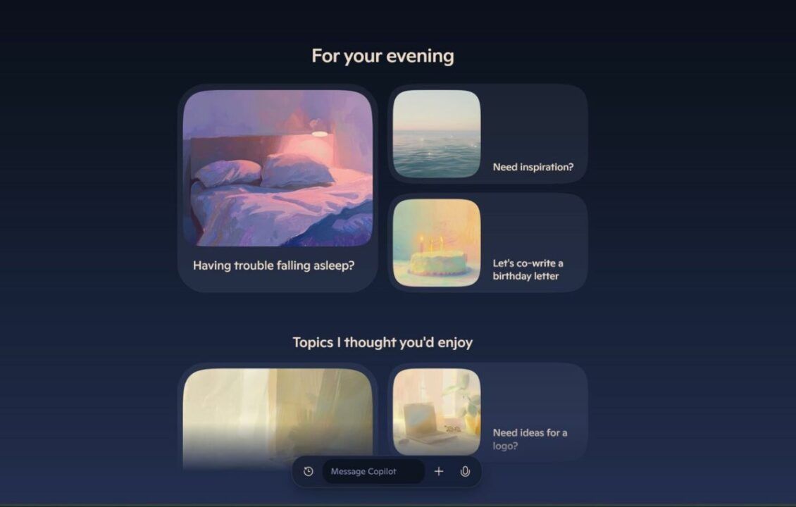 مايكروسوفت تعيد تصميم مساعد الذكاء الاصطناعي كوبايلوت - موقع الخليج الان