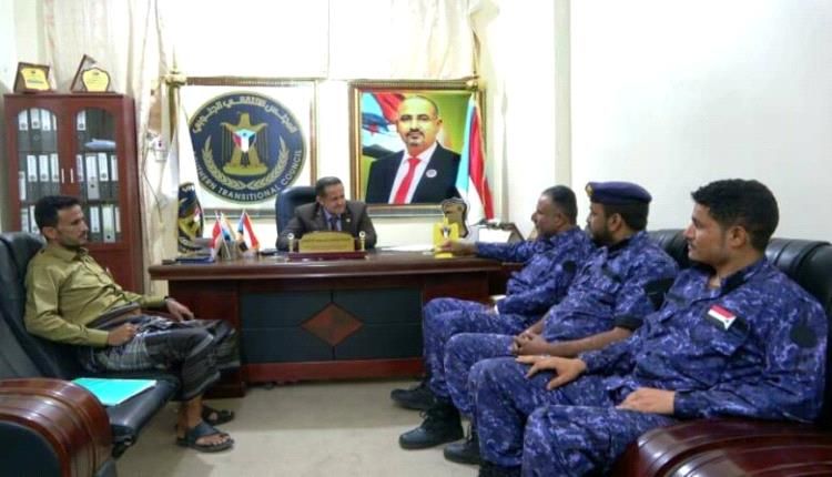 انتقالي لحج يبحث تعزيز الأمن والاستقرار والحفاظ على المكتسبات الأمنية المحققة في المحافظة