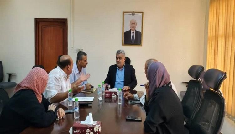 التخطيط: يبحث سبل التعاون مع جامعة عدن وصندوق تنمية المهارات