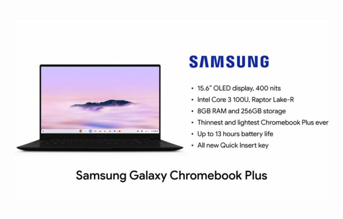 سامسونج تكشف عن حاسوبها الجديد Galaxy Chromebook Plus - موقع الخليج الان