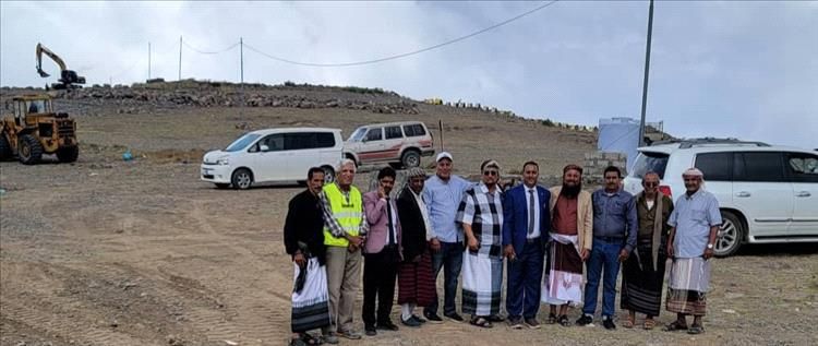 الانتهاء من مشروع يضع حدا للكوارث في قمة جبل ثمر بيافع